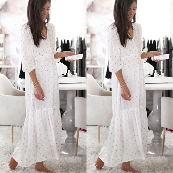 Anthropologie Augustine Tiered Maxi Dress - Picture 3 of 8